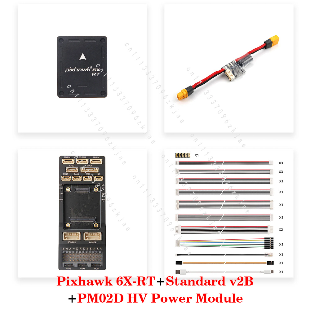 Drone Kit Hexacopter - Prosesor I.MXRT1176 Berkinerja Tinggi 6X-RT FC