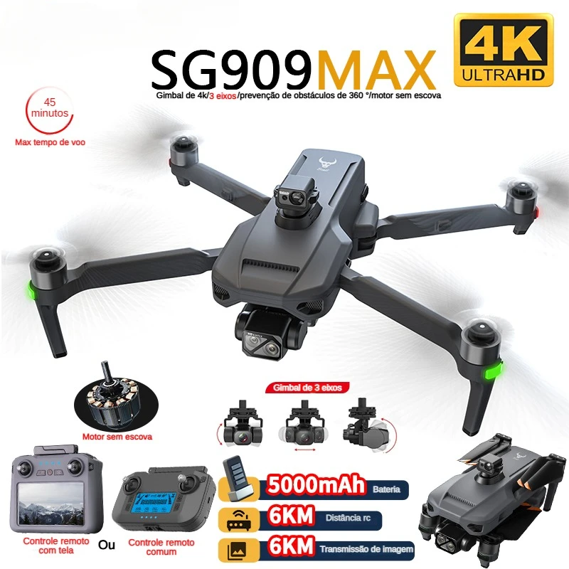 Drone Kit Professional - ZLL SG909 SG909MAX Drone profesional, Drone